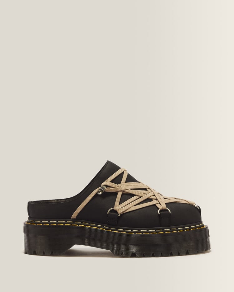RICK OWENS QUAD MEGALACE ミュール image number 0