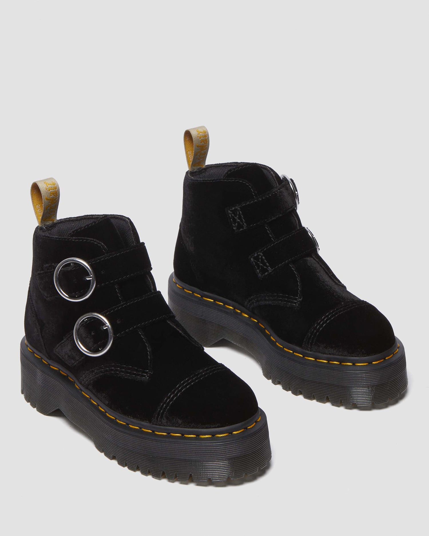 RE ARRIVAL/再入荷 ヴィーガン DEVON 2 ストラップ ブーツ 靴