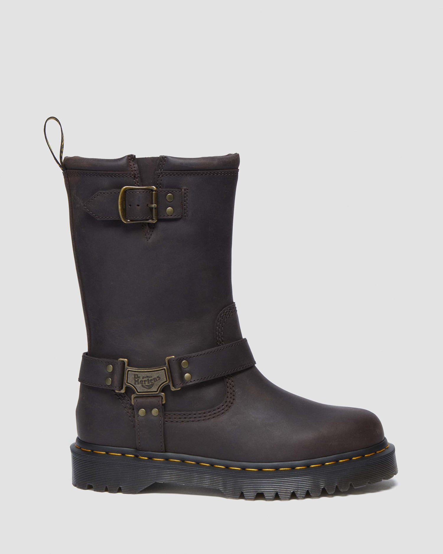 Dr. Martens ブラウン ハイカットブーツ 新しいブラウンのドクターマーチンブーツを紹介！ | TikTok
