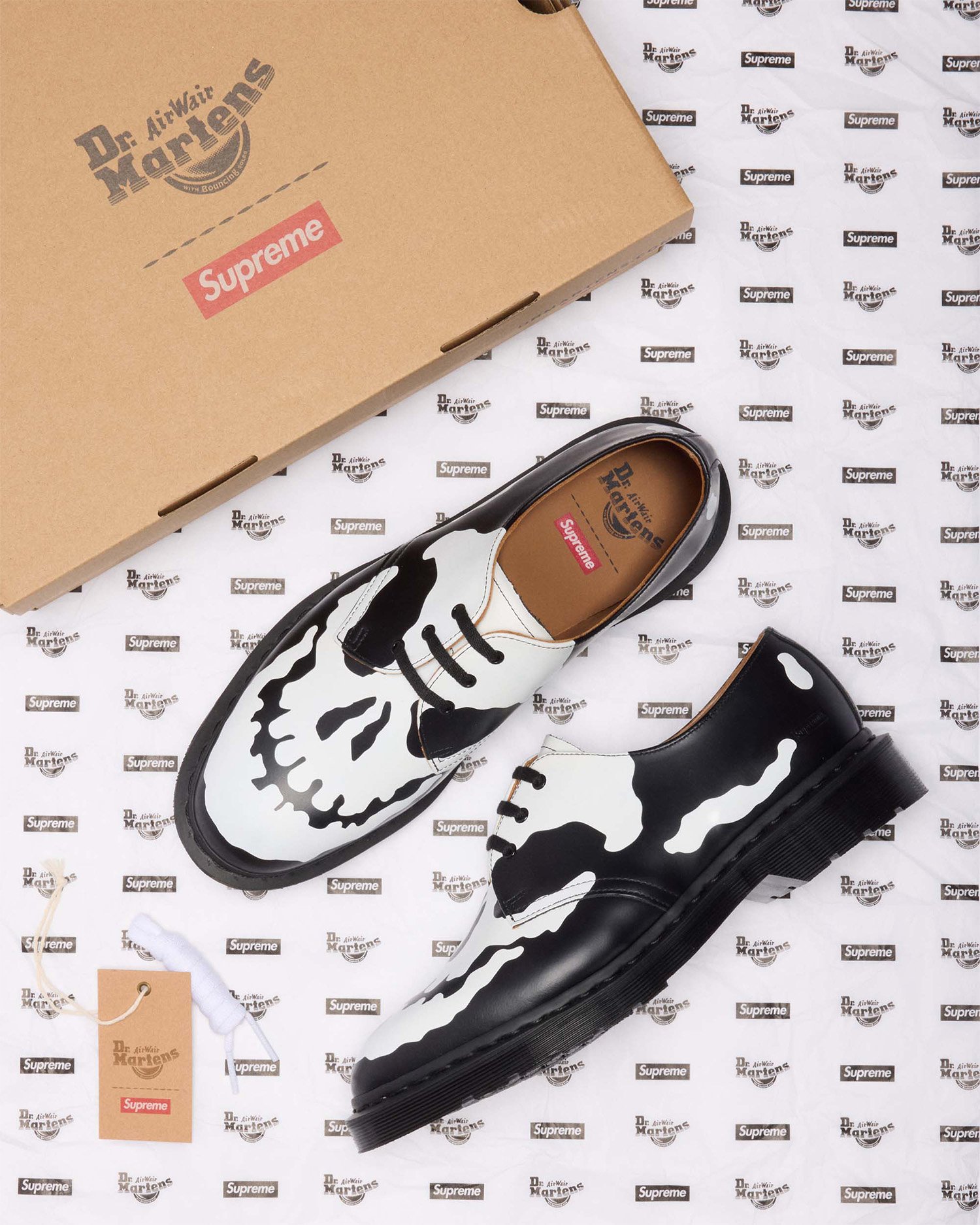 1461 SUPREME SKULL 3 ホール シューズ image number 8