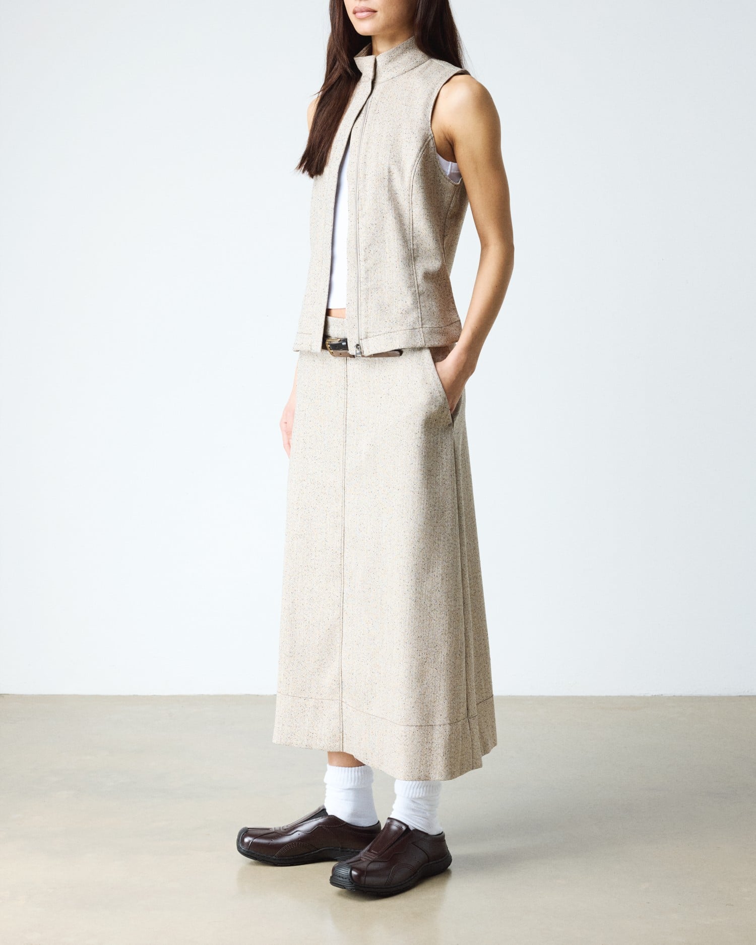 AURIX スリッポン ミュール image number 1