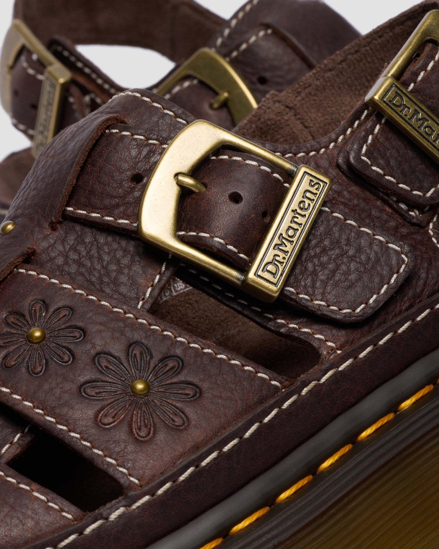 WRENLIE オープン フラワー サンダル image number 3