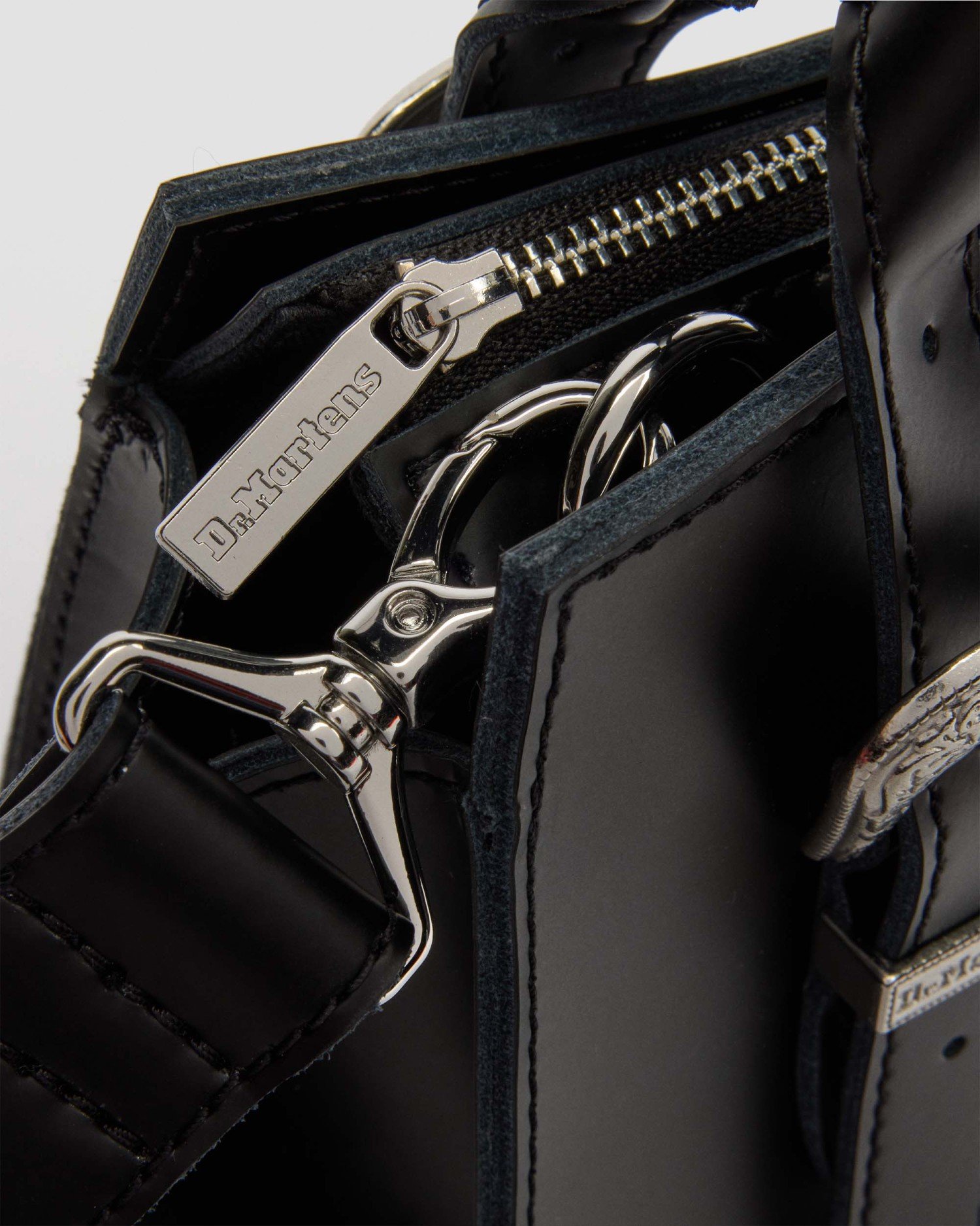 スモール トート バックル バッグ(BLACK, FREE) image number 2