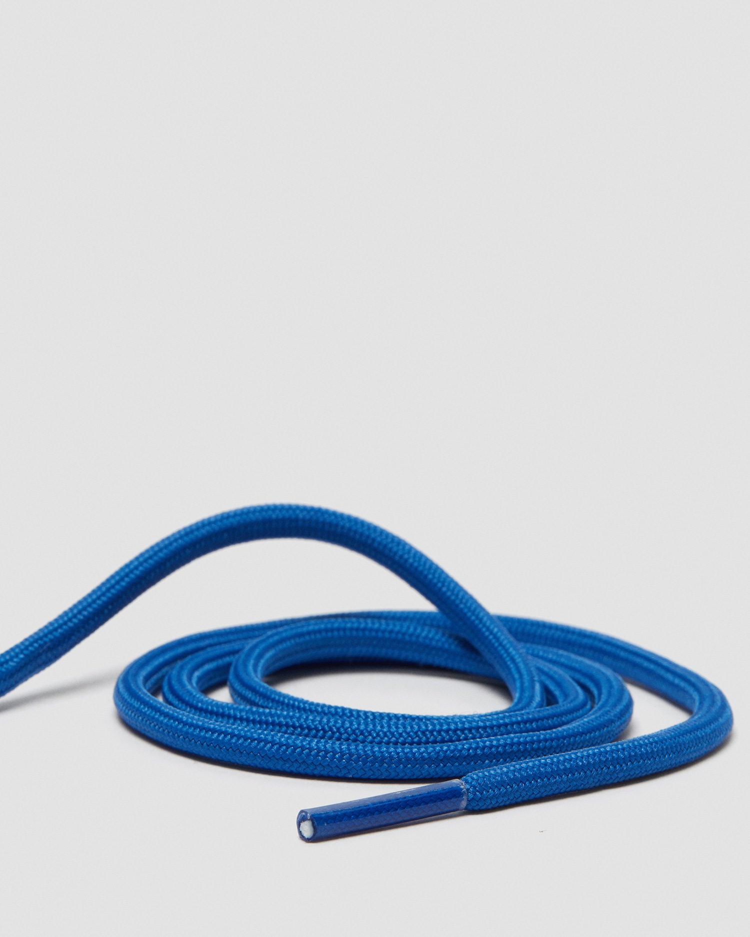 65cm ブルー ラウンド シューレース(BLUE, FREE) image number 1