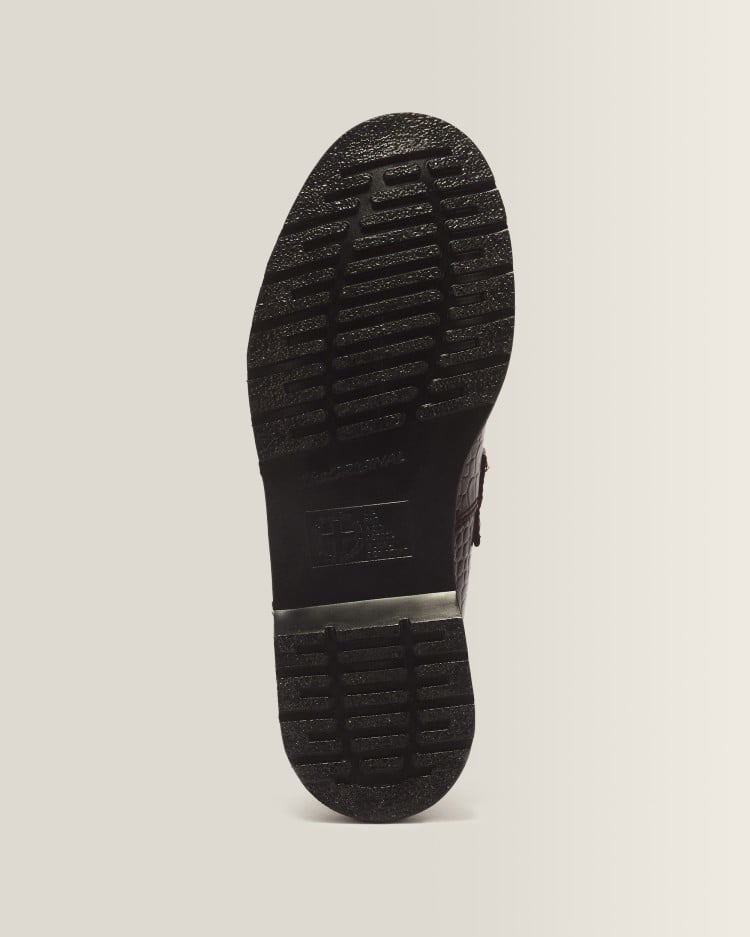 ADRIAN CROC タッセル ローファー image number 6