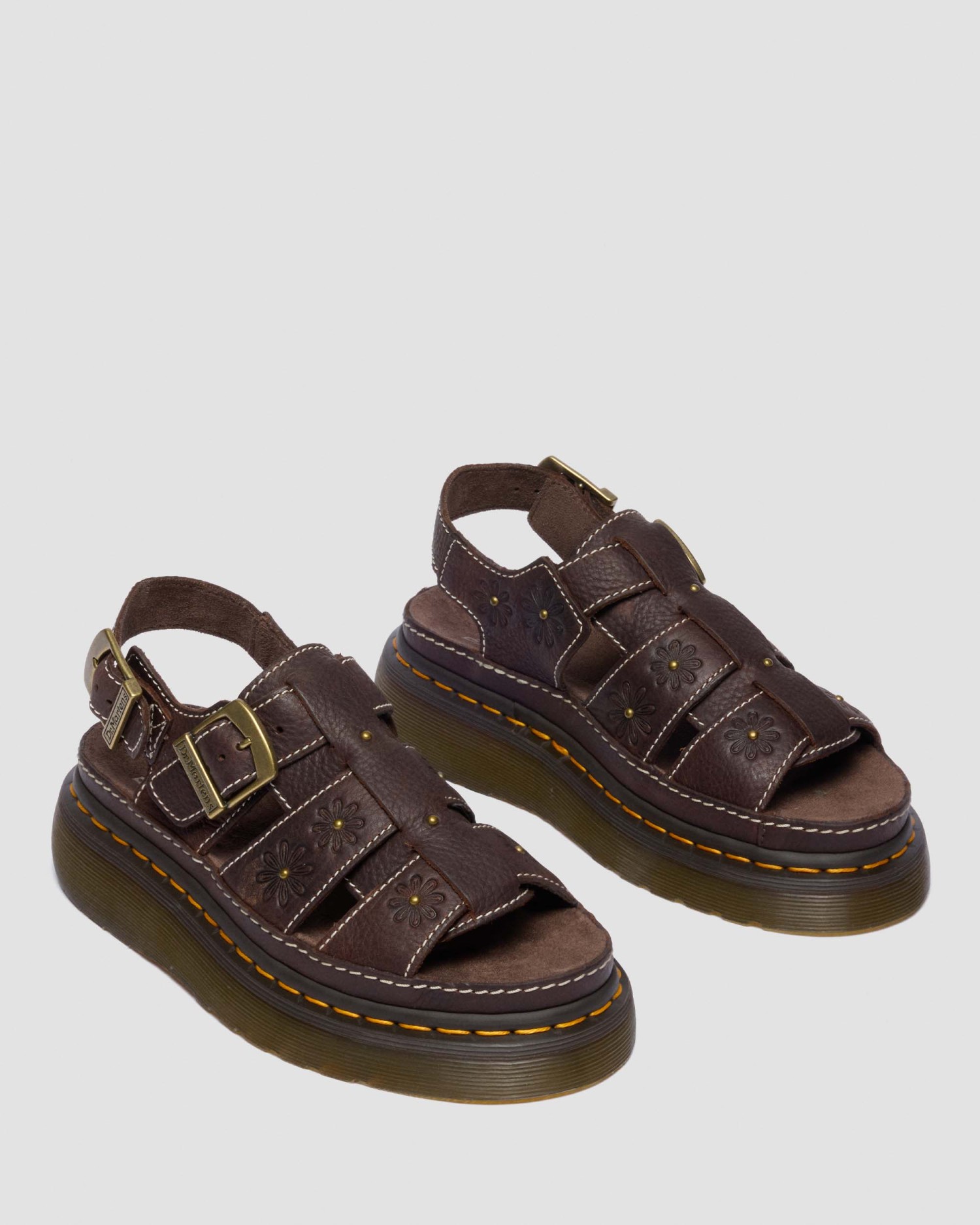 WRENLIE オープン フラワー サンダル image number 4