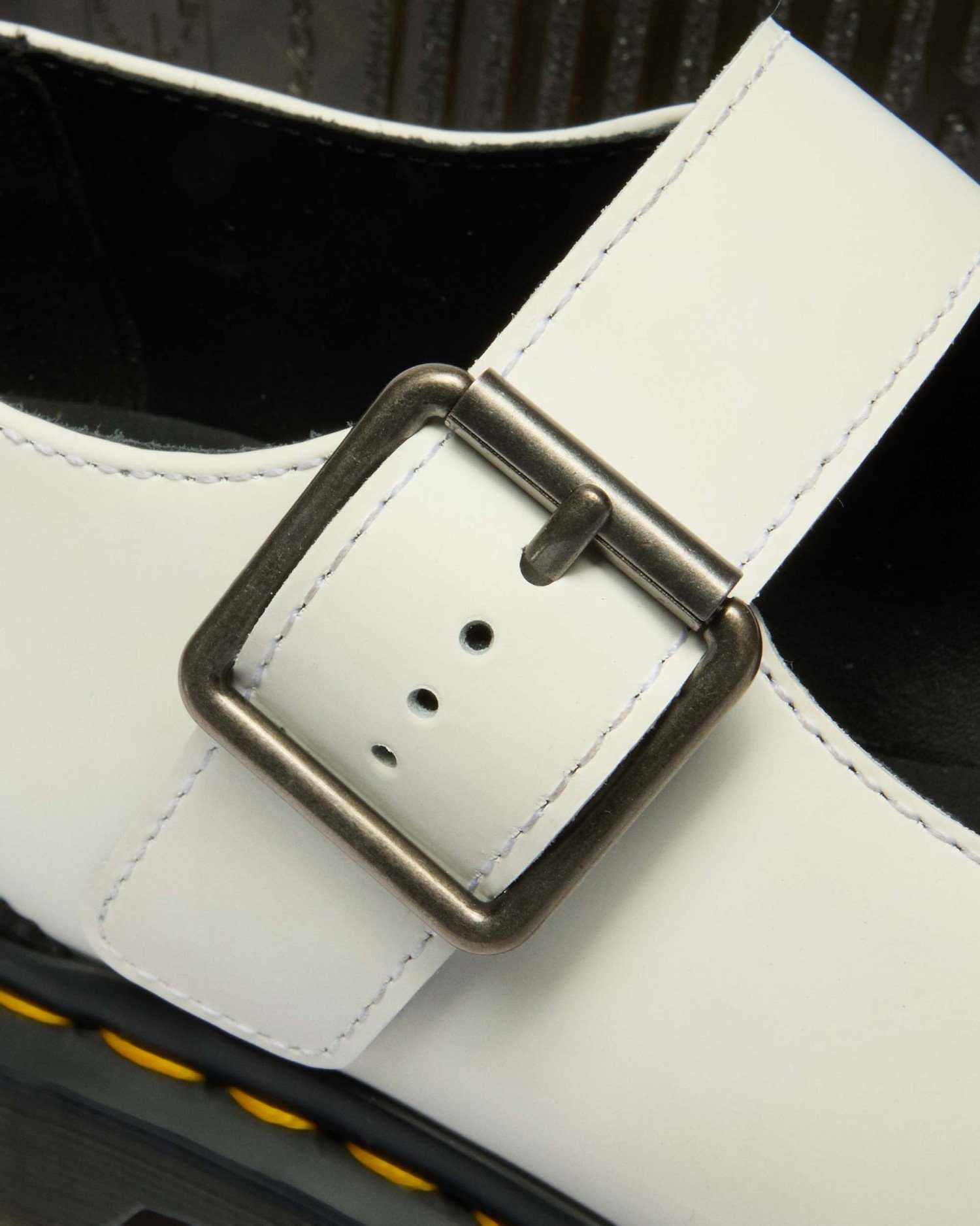 MARY JANE ブラックホワイト メリージェーン シューズ image number 6