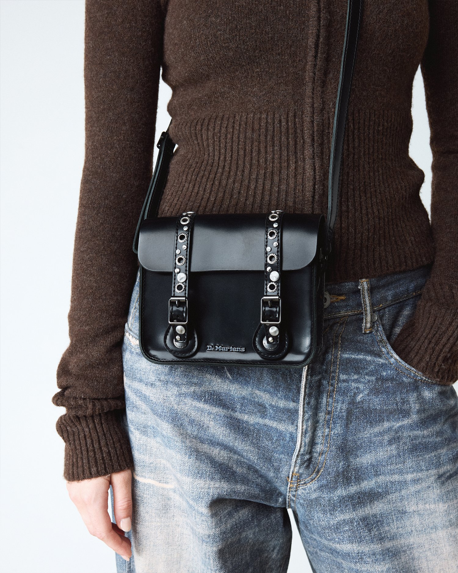 7インチ サッチェル バッグハードウェア(BLACK, FREE) image number 1