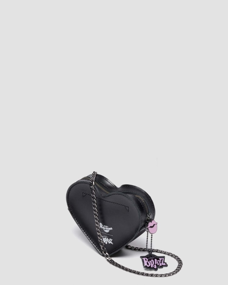 BRATZ マイクロ ハート バッグ(BLACK+BRATZPURPLE, FREE) image number 6