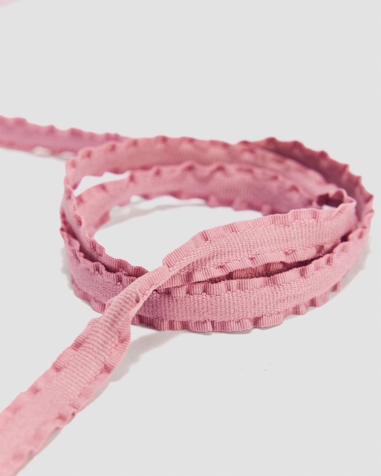 140CM フリル リボン レース(DUSTY ROSE, FREE) image number 2
