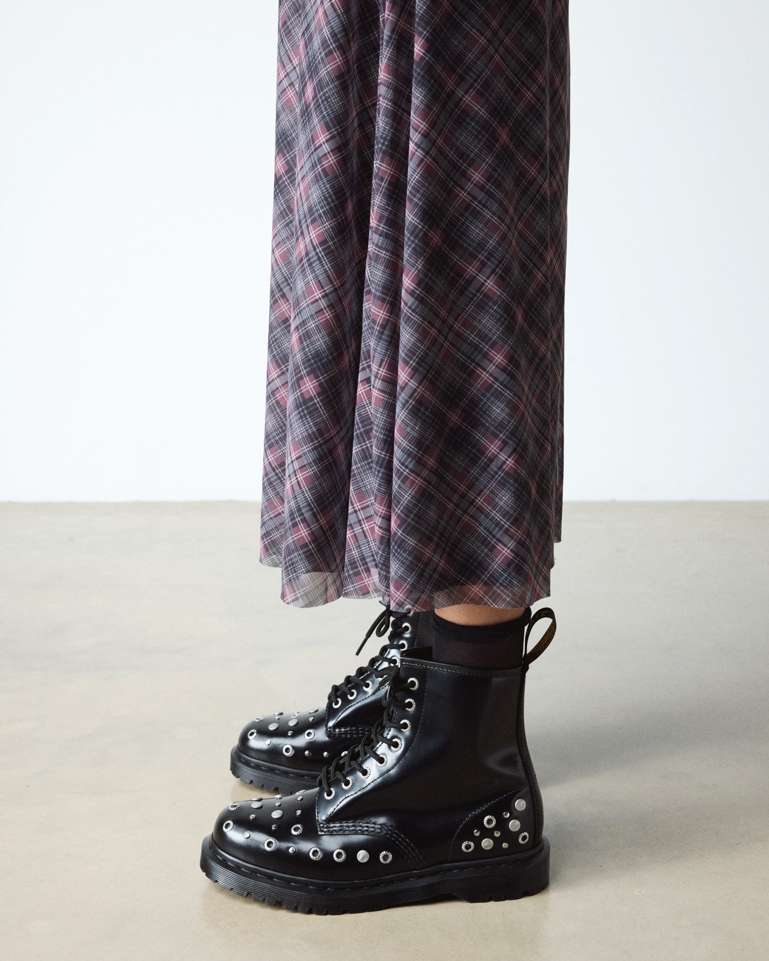 1460 ハードウェア 8 ホール ブーツ image number 1