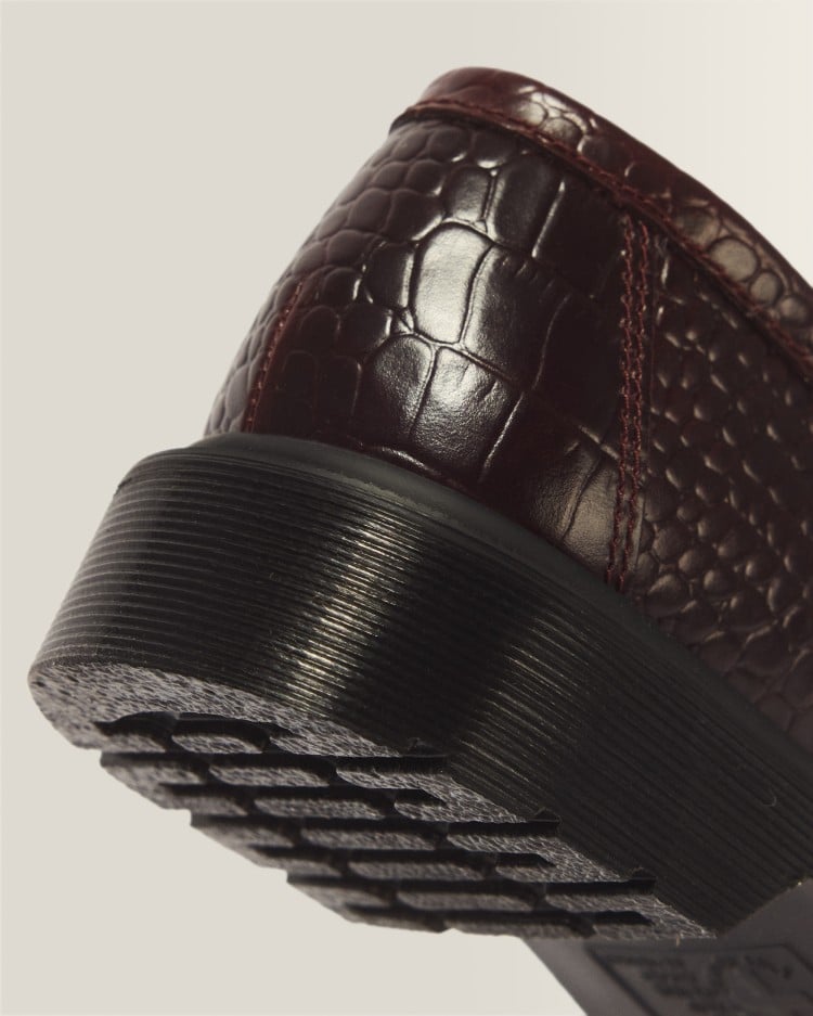 ADRIAN CROC タッセル ローファー image number 7