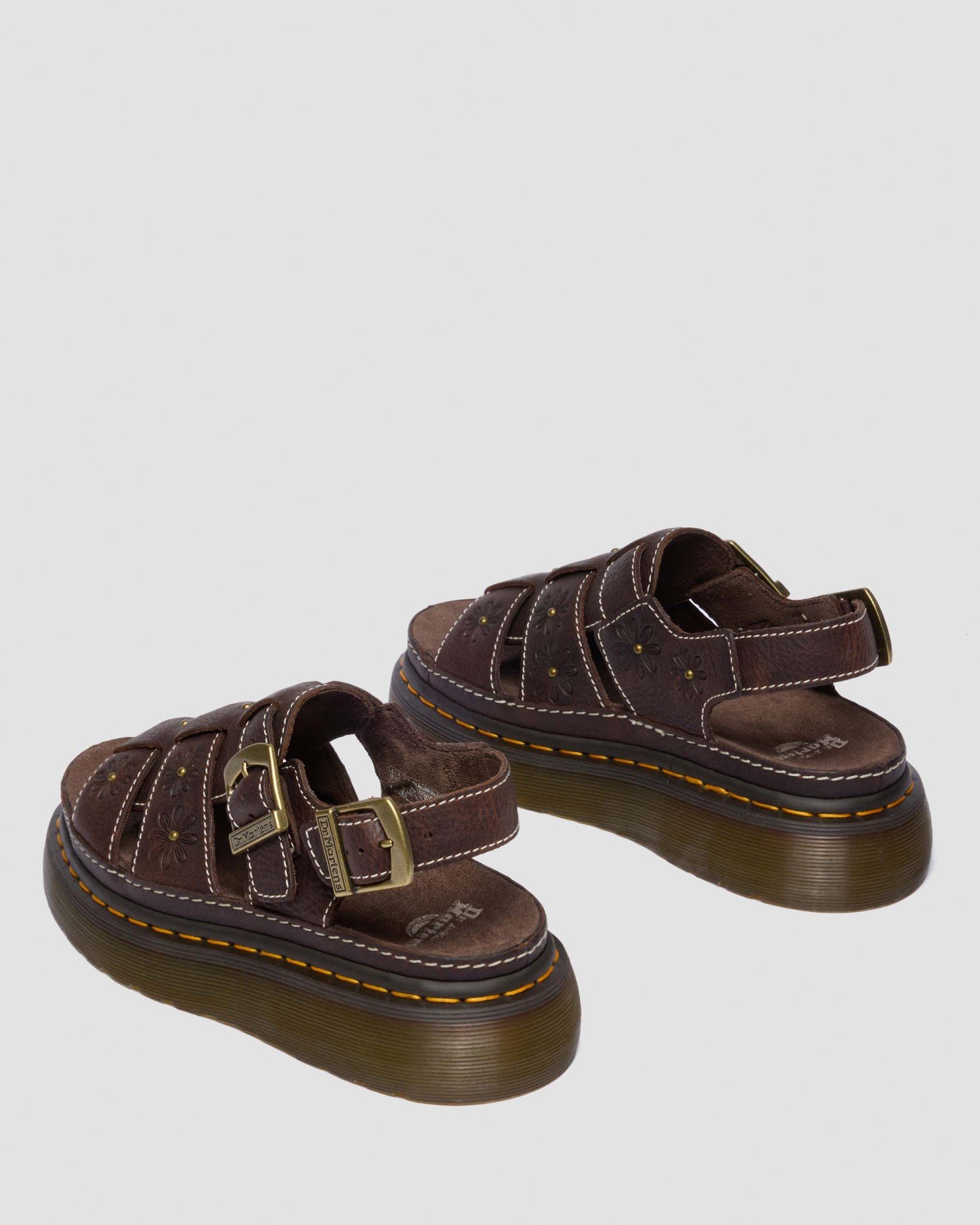 WRENLIE オープン フラワー サンダル image number 5