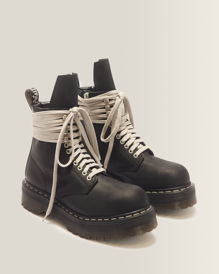 RICK OWENS STEEL TOE QUAD ブーツ