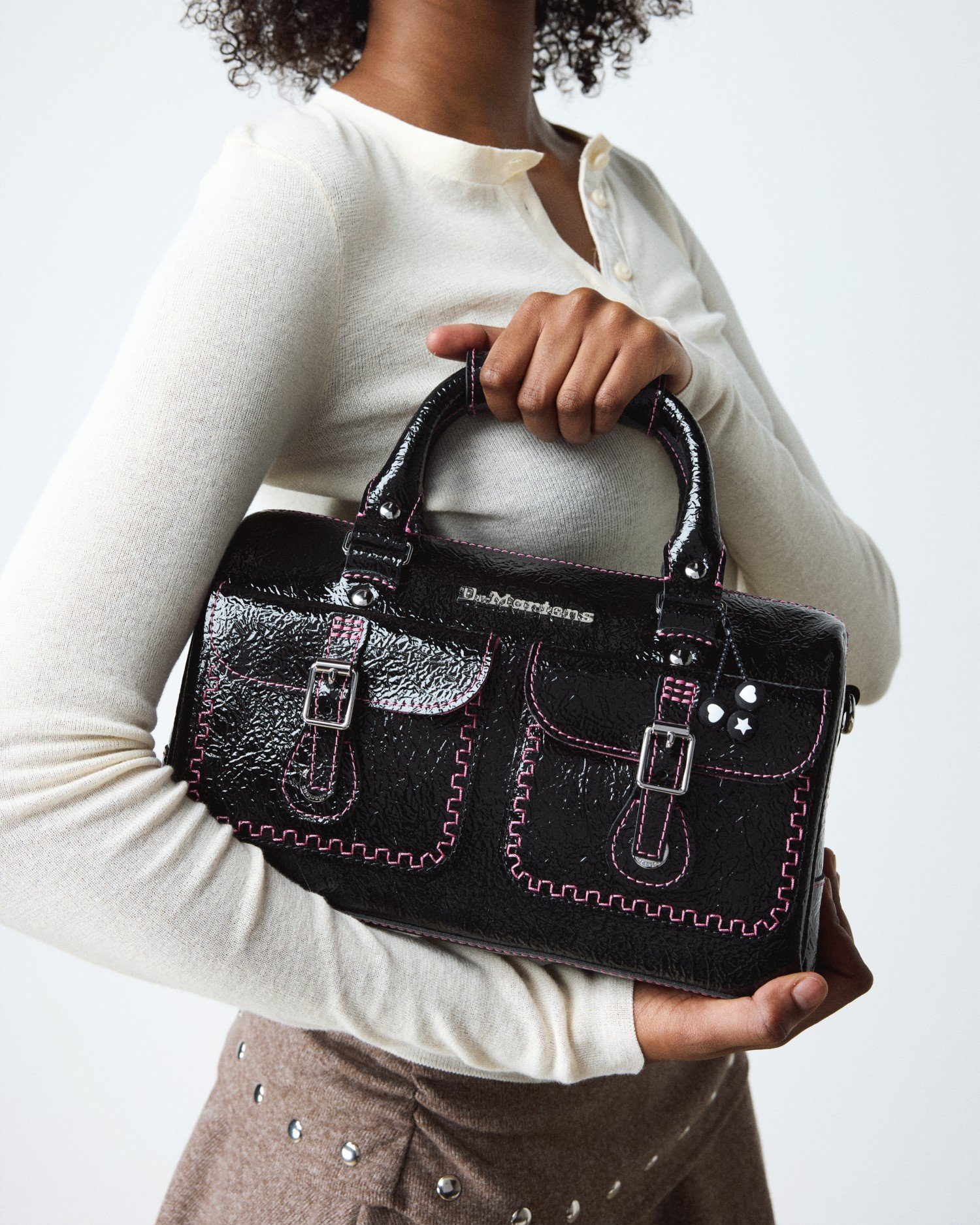 トップ ハンドル バッグ(BLACK, FREE) image number 1