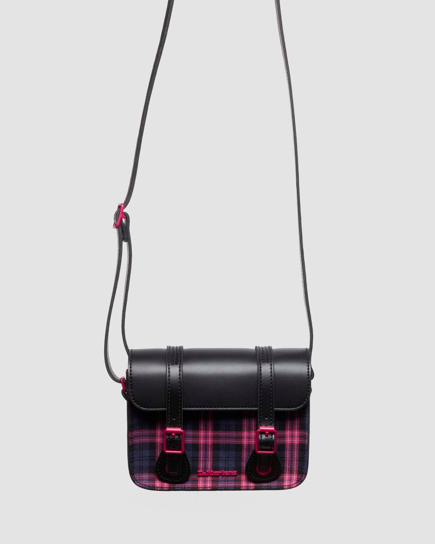 7インチ サッチェル バッグ(BLACK+PINK MULTI, FREE) image number 2