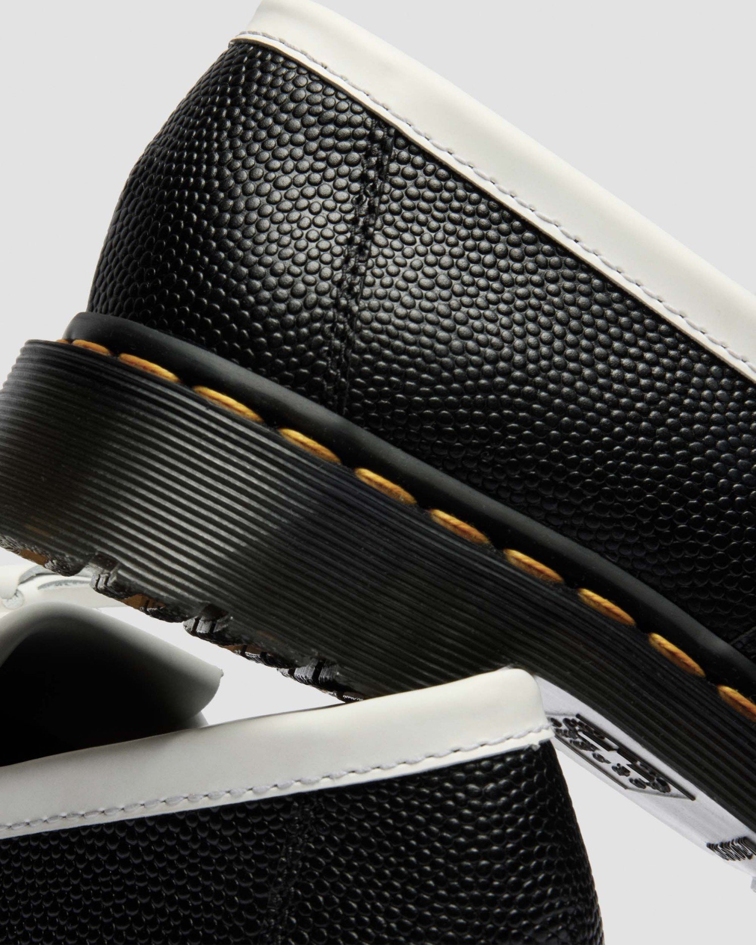 ADRIAN ブラックホワイト ローファー シューズ image number 6