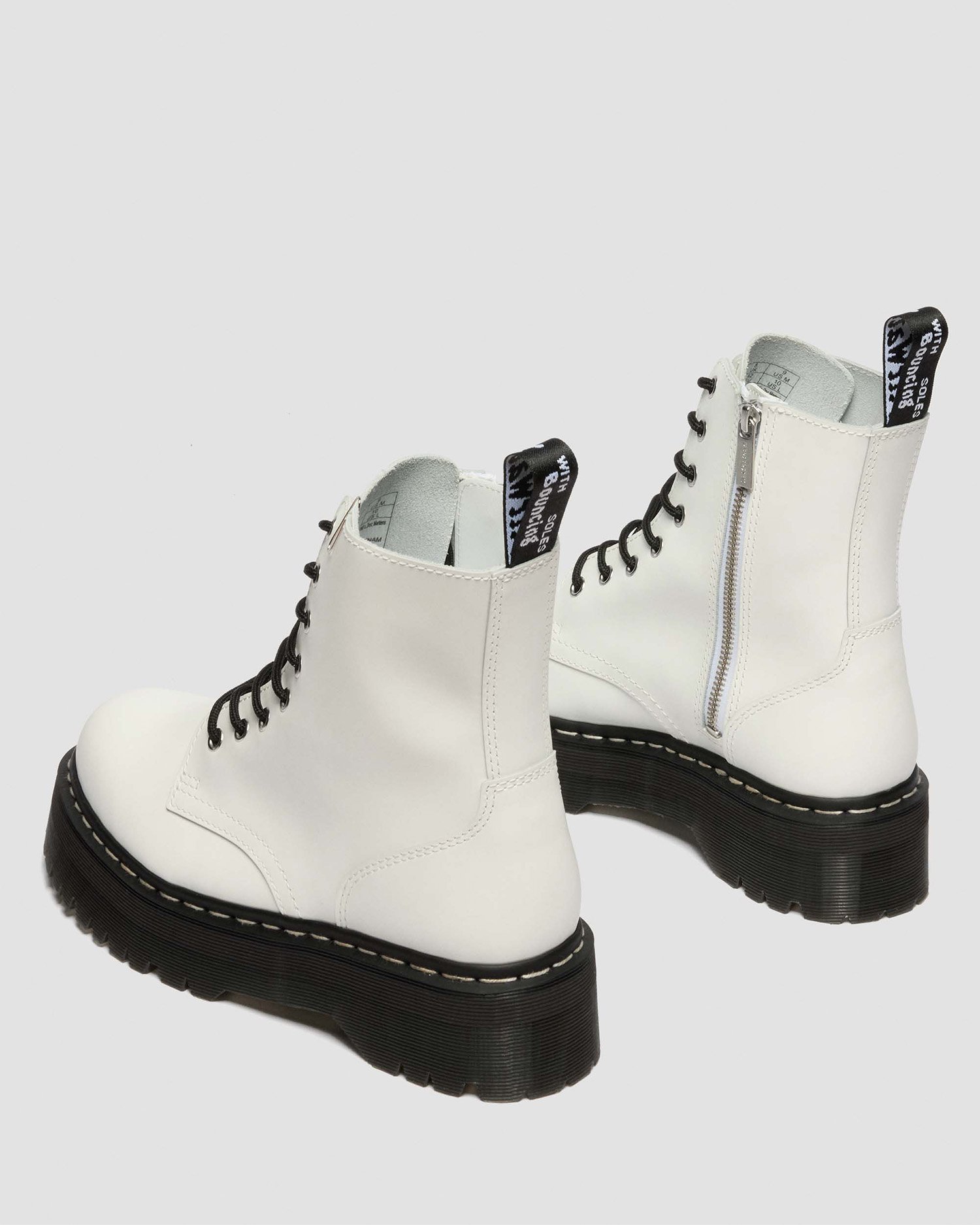 【日本限定】JADON ホワイトステッチ 8 ホール ブーツ image number 4