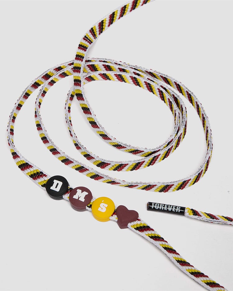 140CM フレンドシップ シューレース(BLACK+MULTI, FREE) image number 2