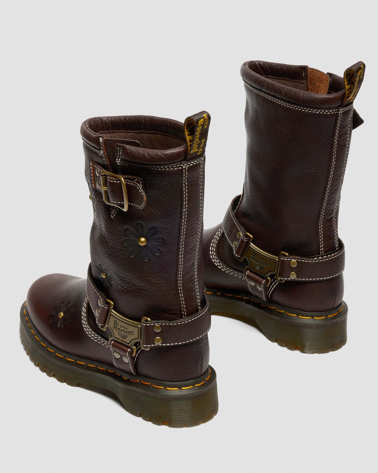 ANISTONE HI フラワー リガー ブーツ image number 4