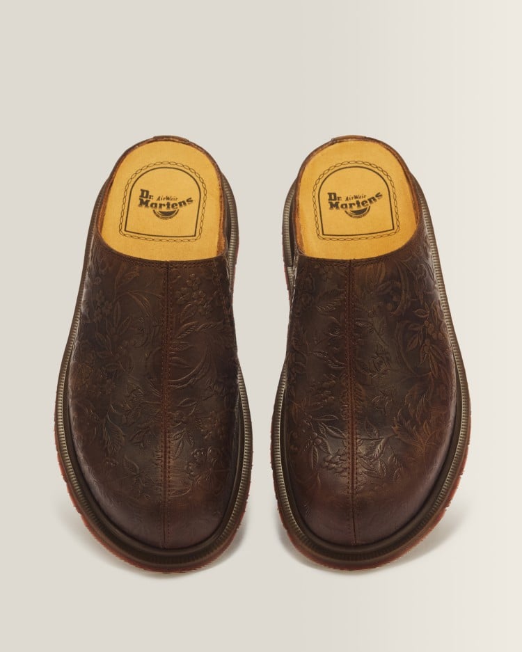SAN MULE EMBOSS FLORAL ミュール image number 3