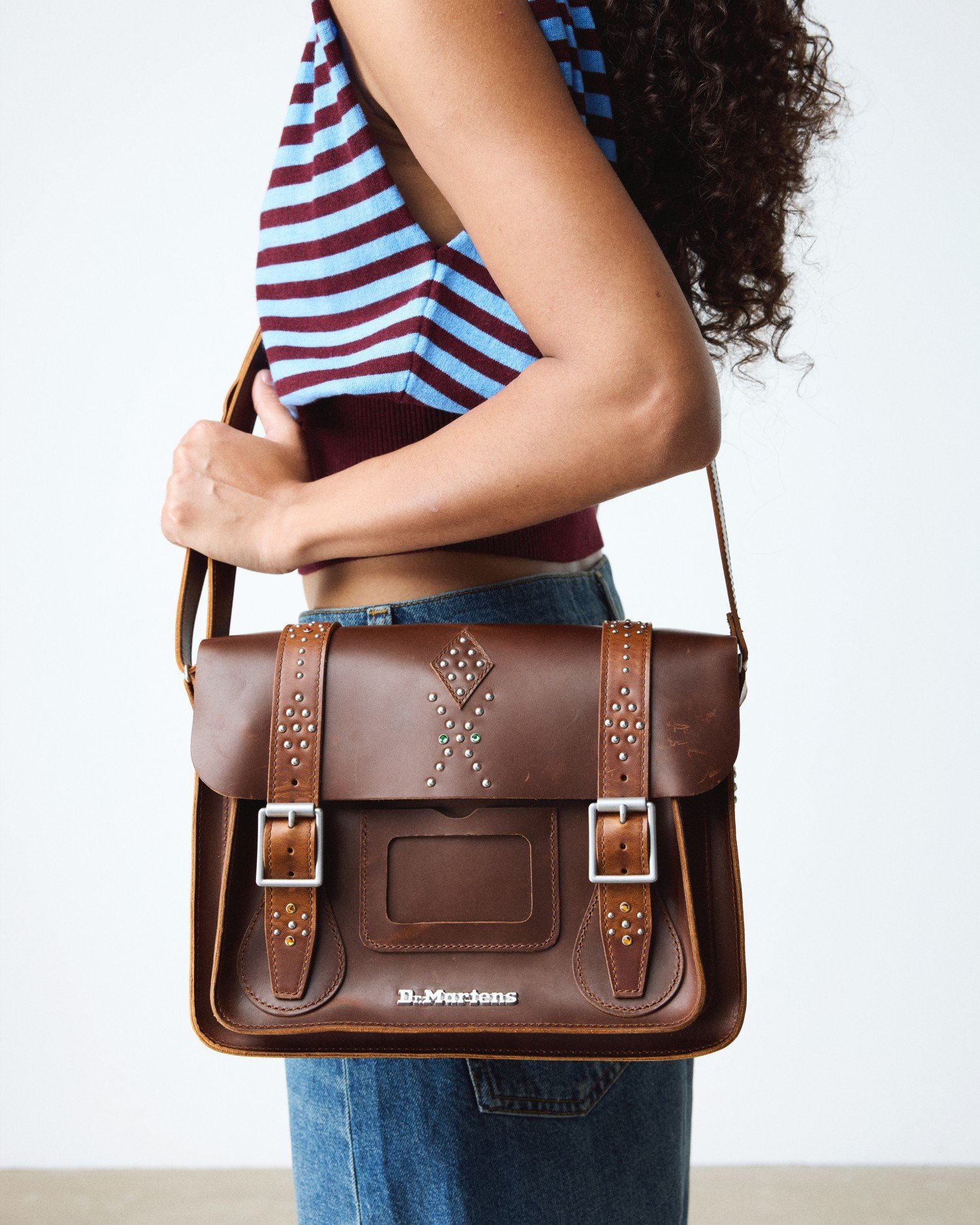 11インチ サッチェル バッグ(AMBER TAN, FREE) image number 1