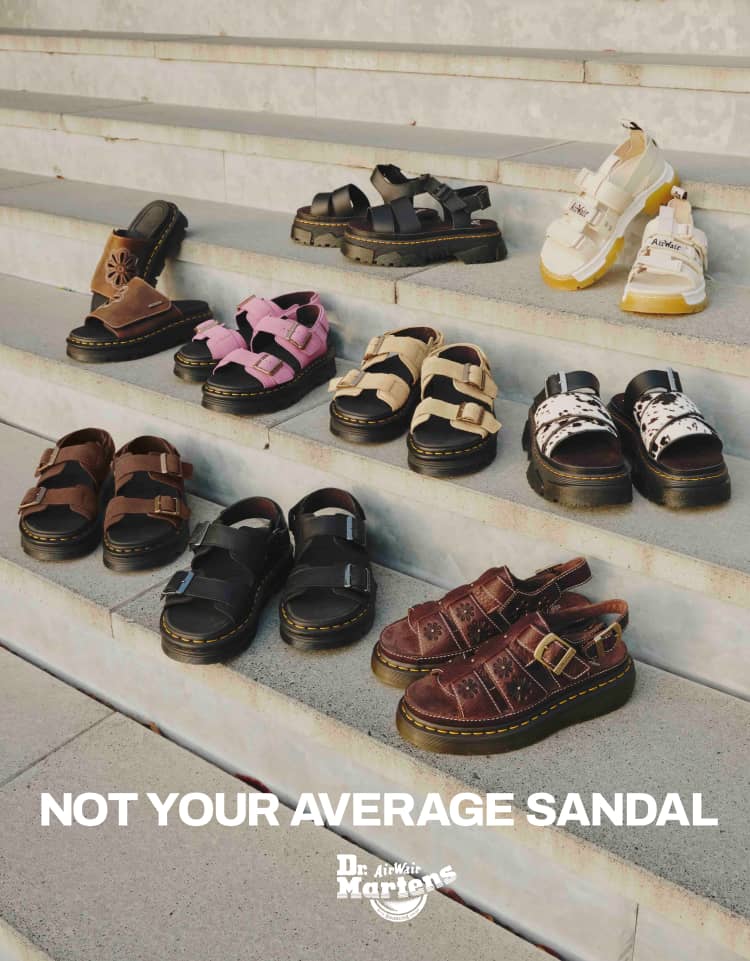 NOT YOUR AVERAGE SANDAL