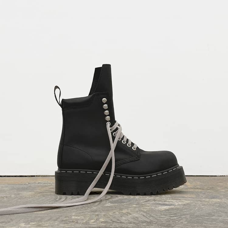 RICK OWENS STEEL TOE QUAD ブーツ