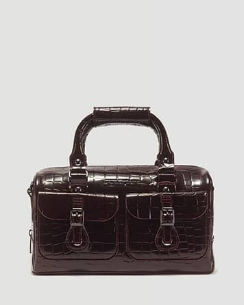 トップハンドルバッグ (OXBLOOD)